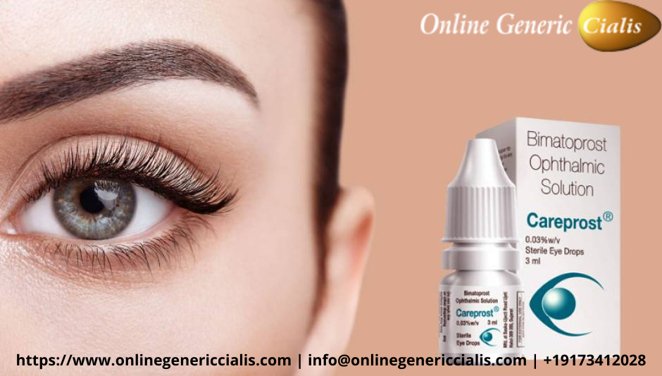 How does Careprost Eye drop work?